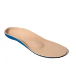 picture of foot pressure relief insole from the top side angle