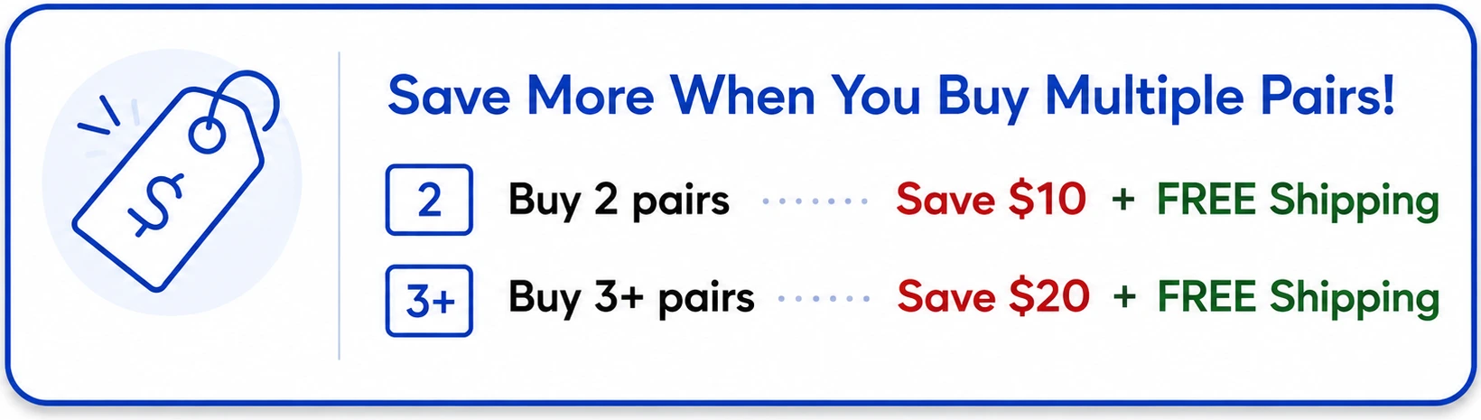 Bulk Discount Banner